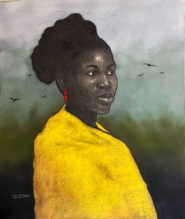 Original Conceptual Women Paintings by Faith Gbadero