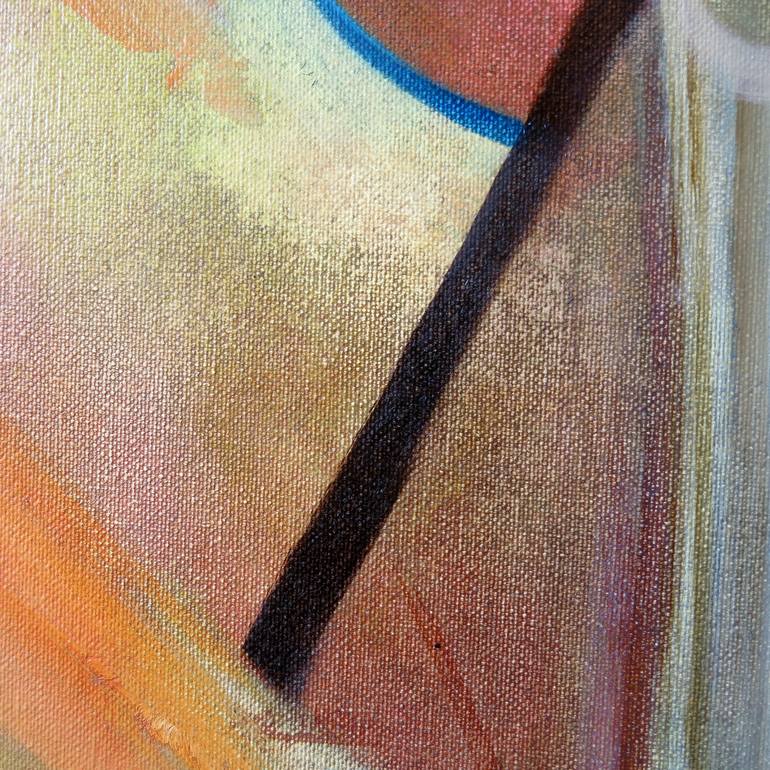 Original Abstract Expressionism Abstract Painting by Britta Wagner