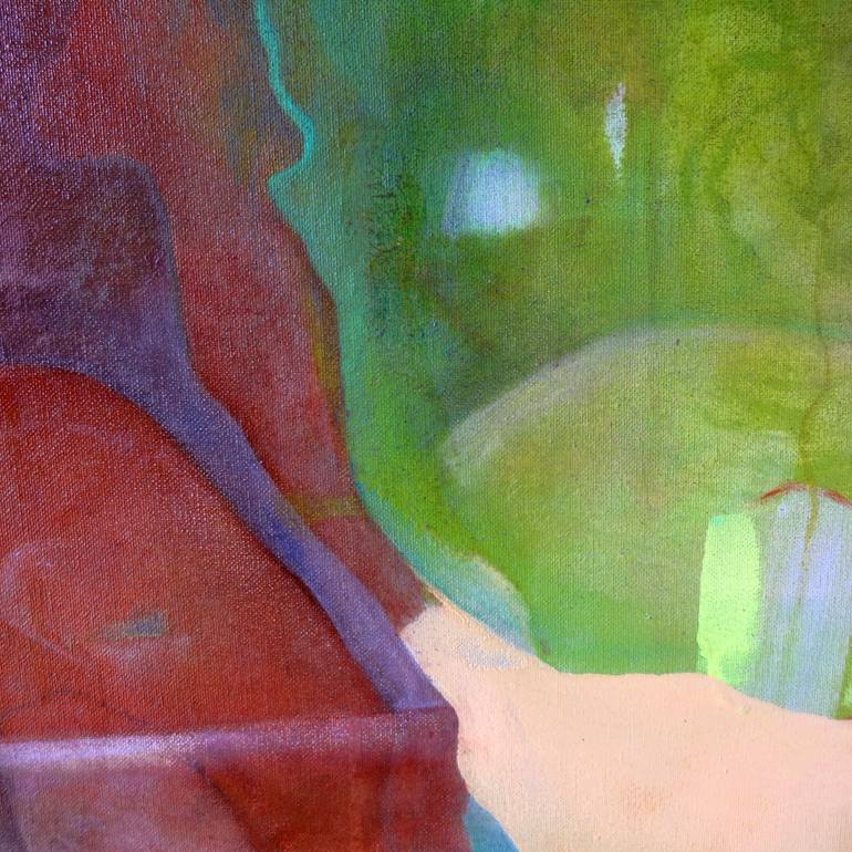 Original Abstract Expressionism Abstract Painting by Britta Wagner