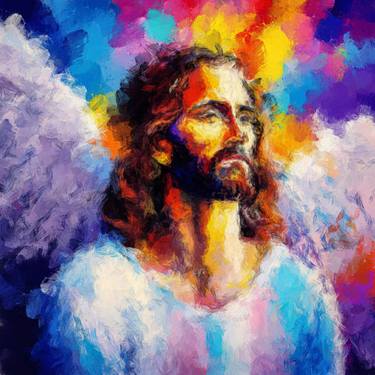 jesus in colors limited edition 1 copy in the world thumb
