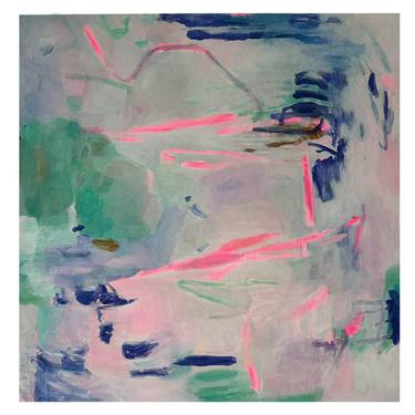 Original Abstract Expressionism Abstract Paintings by Penelope Van Hoorn