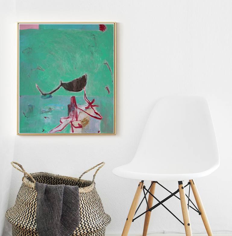 Original Contemporary Abstract Painting by Penelope Van Hoorn