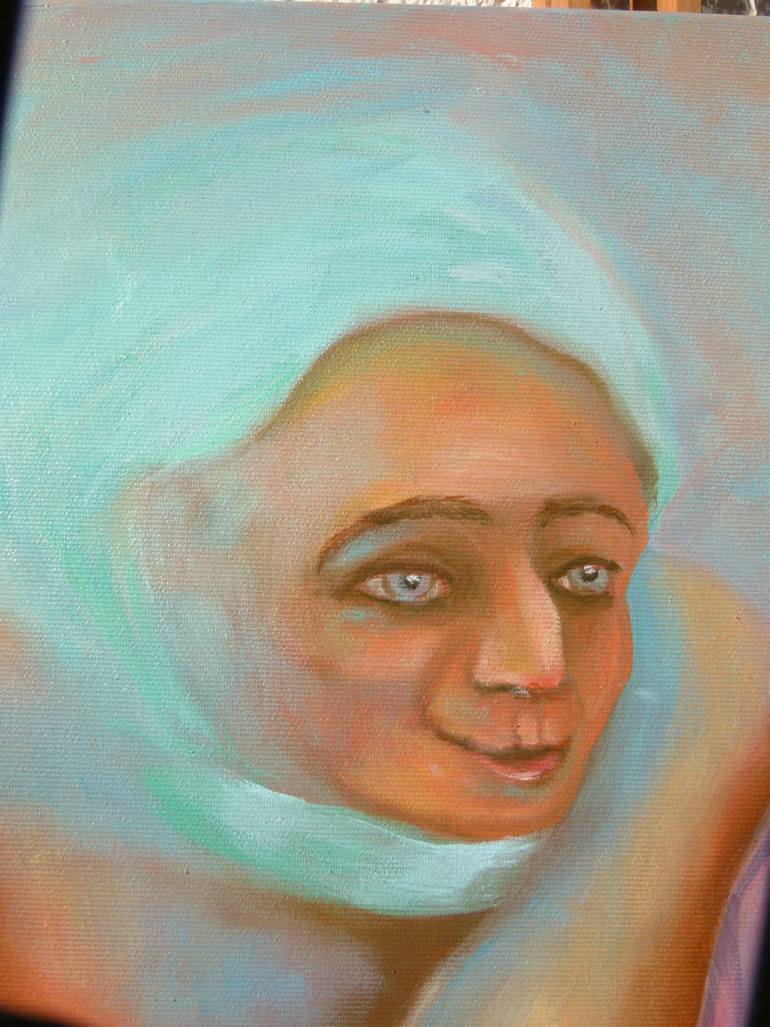 Original Expressionism Love Painting by Till Felix Hallauer