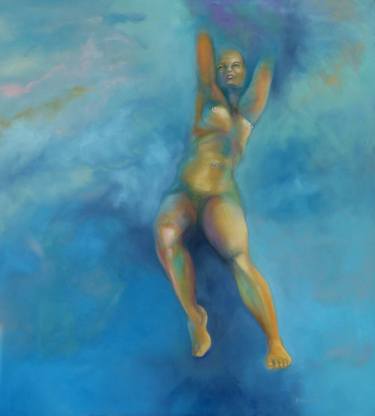 Original Figurative Nude Paintings by Till Felix Hallauer