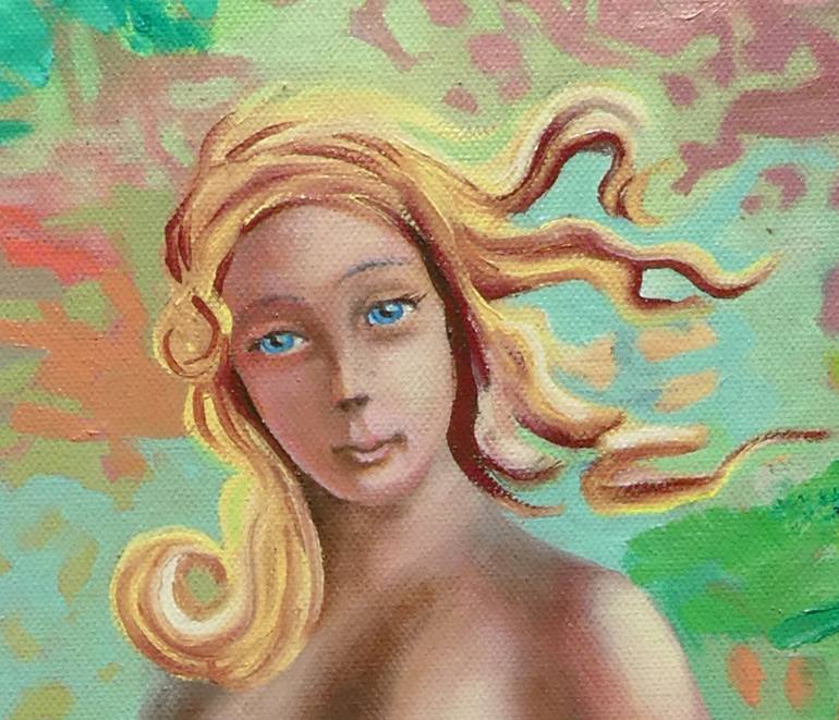 Original Expressionism Body Painting by Till Felix Hallauer