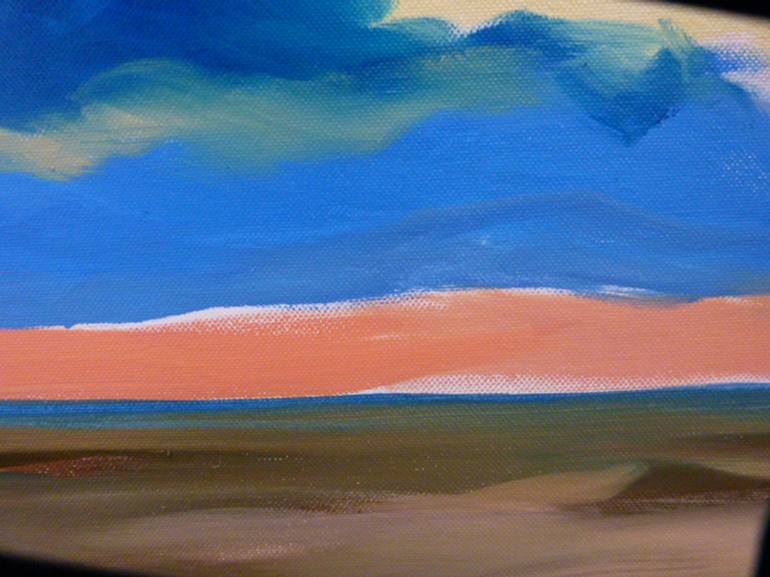 Original Expressionism Beach Painting by Till Felix Hallauer
