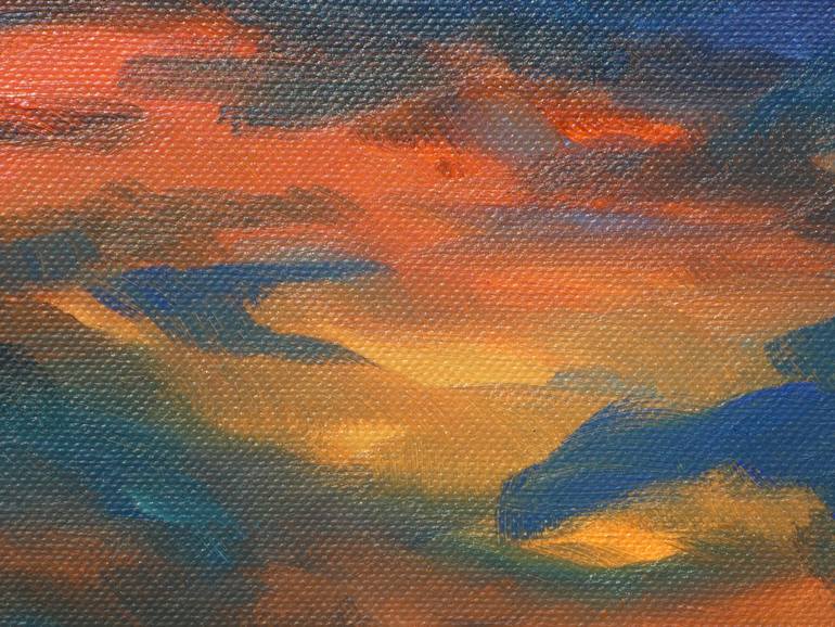 Original Expressionism Nature Painting by Till Felix Hallauer