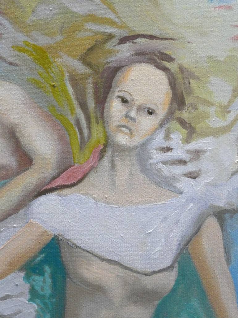 Original Figurative Pop Culture/Celebrity Painting by Till Felix Hallauer