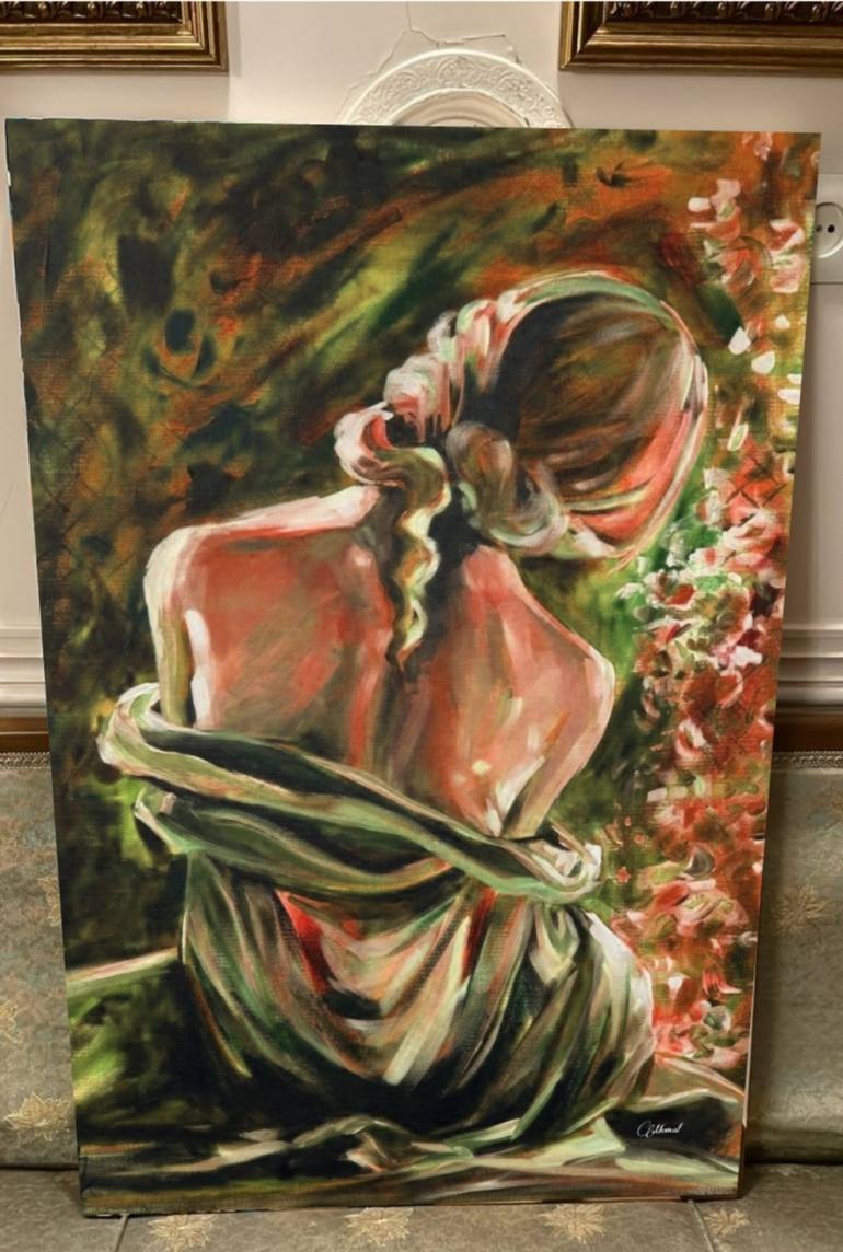 Original Abstract Painting by Momal Naeem