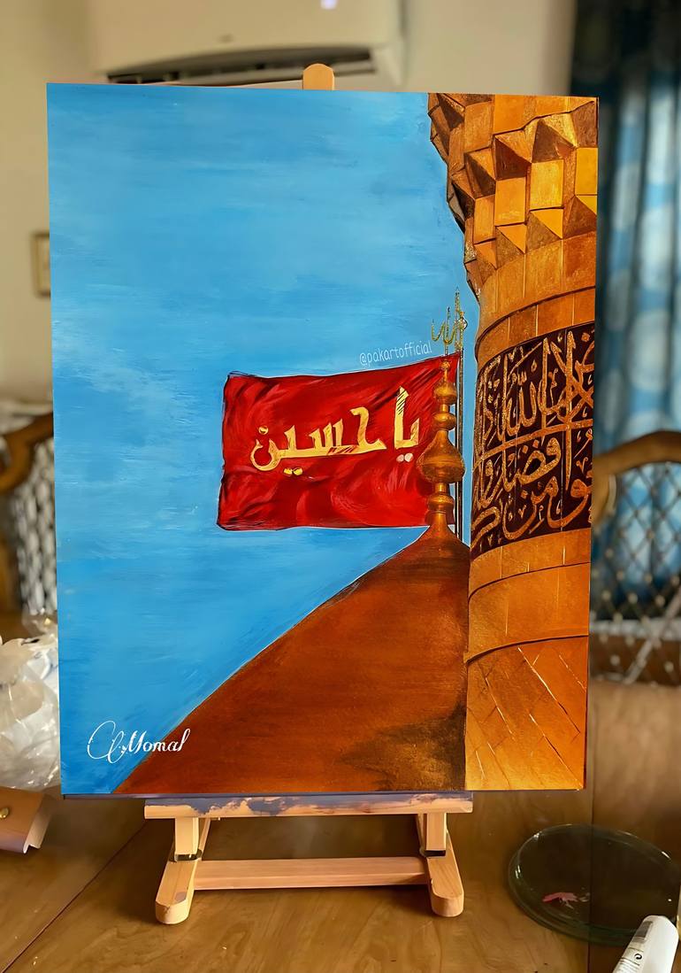 Original Abstract Painting by Momal Naeem