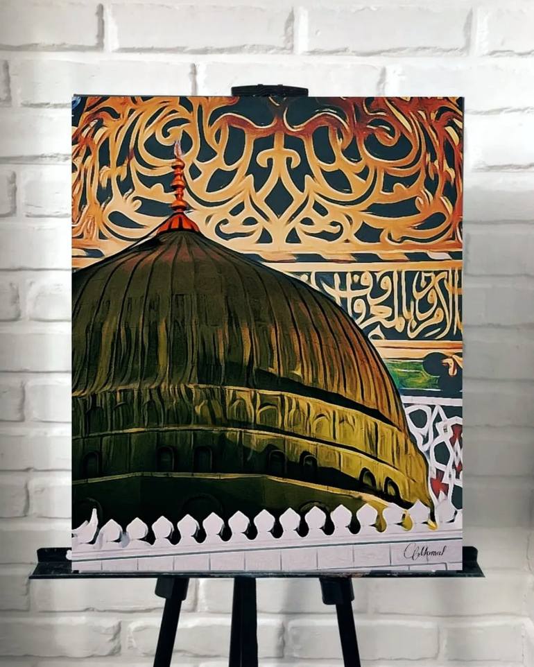 Original Abstract Painting by Momal Naeem