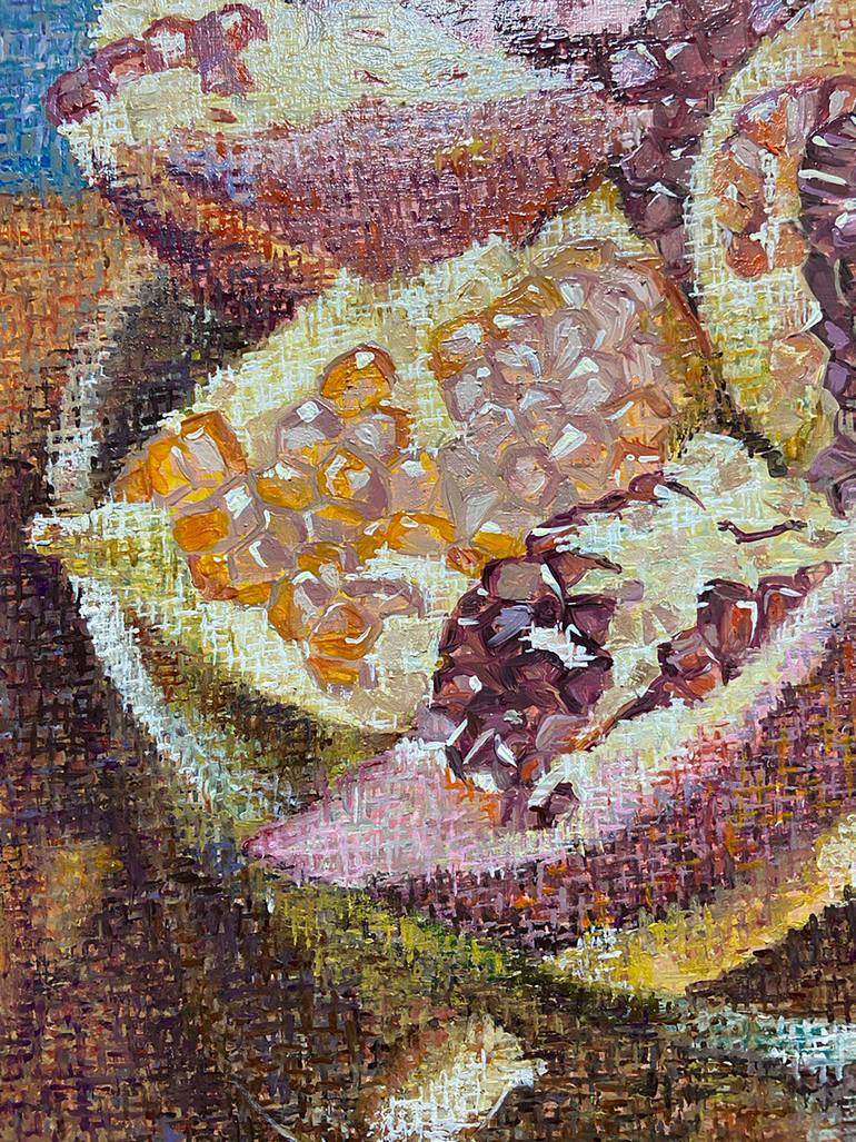 Original Figurative Still Life Painting by Yaroslava Dombrovska