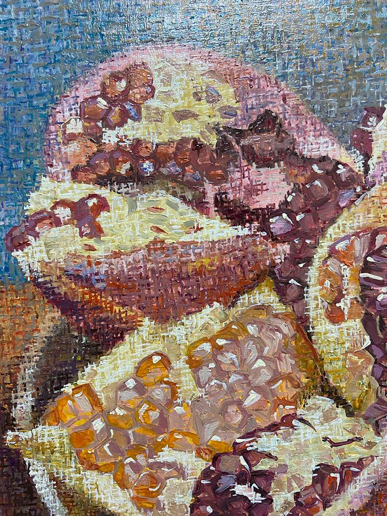 Original Figurative Still Life Painting by Yaroslava Dombrovska