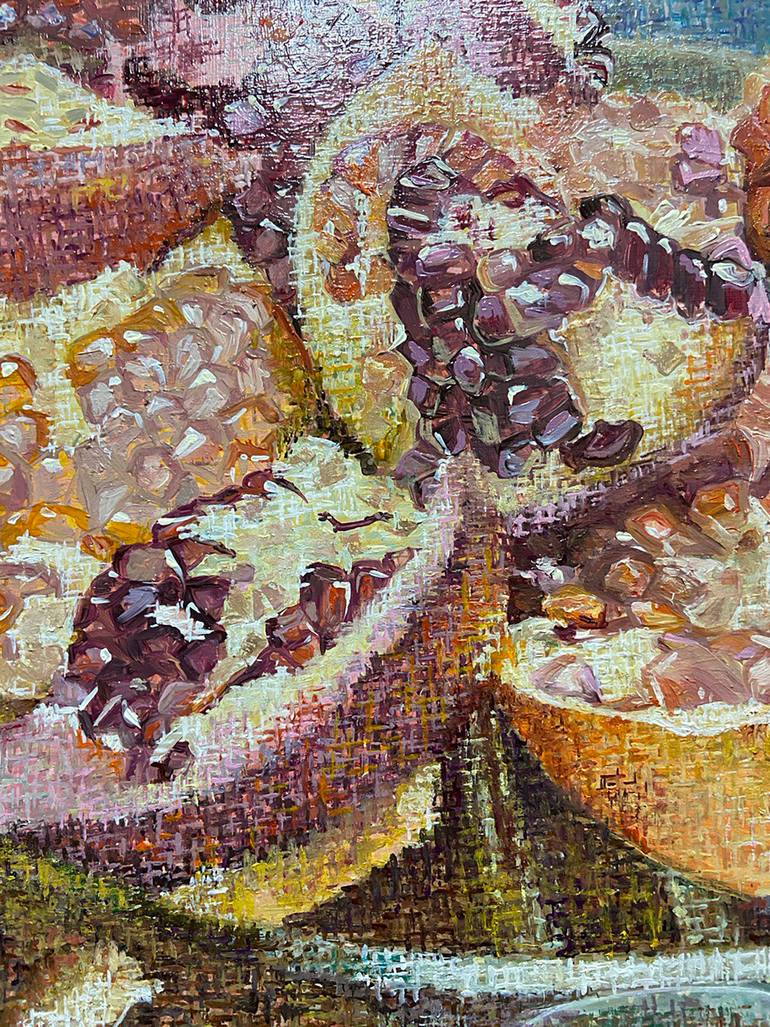 Original Figurative Still Life Painting by Yaroslava Dombrovska