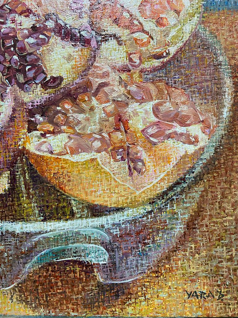 Original Figurative Still Life Painting by Yaroslava Dombrovska