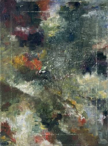 Original Abstract Nature Painting by Yaroslava Dombrovska