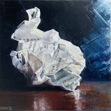 Original Realism Love Painting by Yaroslava Dombrovska