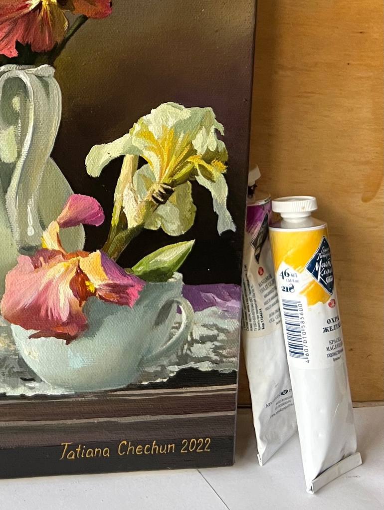 Original Contemporary Still Life Painting by Tatjana Cechun