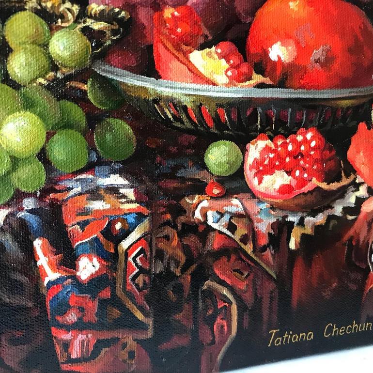 Original Still Life Painting by Tatjana Cechun