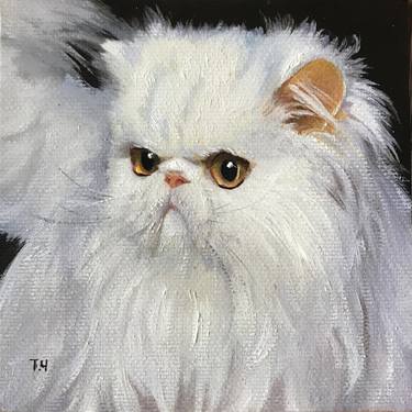 White persian cat thumb