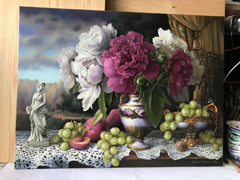 Original Contemporary Still Life Painting by Tatjana Cechun