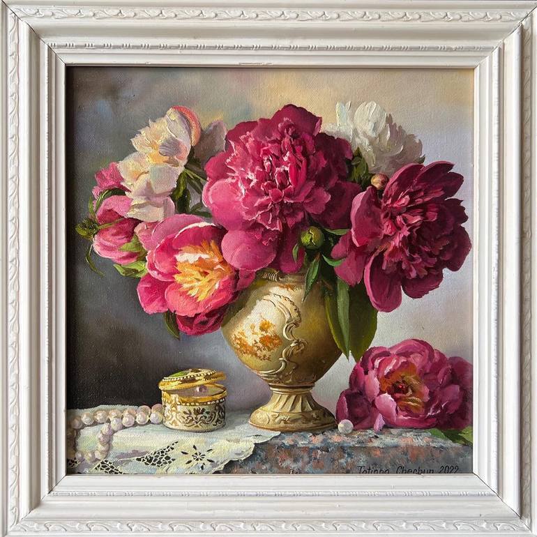 Original Still Life Painting by Tatjana Cechun