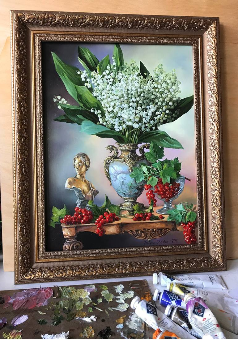 Original Contemporary Still Life Painting by Tatjana Cechun