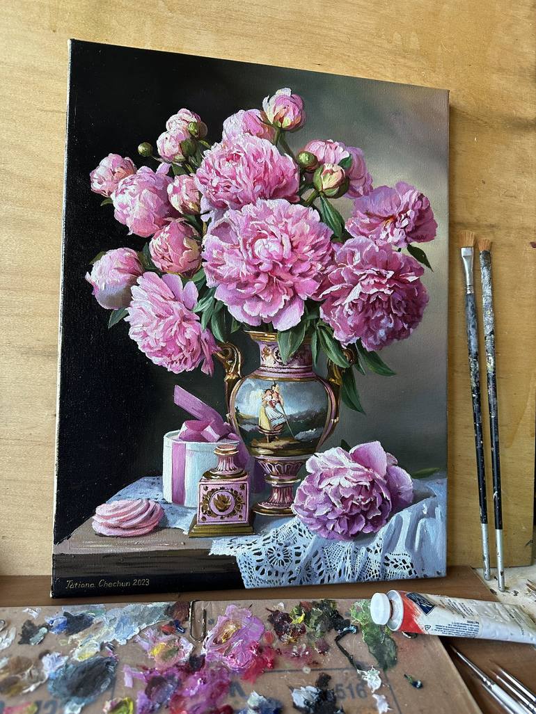 Original Still Life Painting by Tatjana Cechun