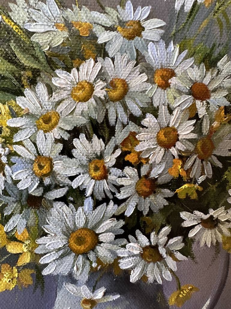 Original Realism Floral Painting by Tatjana Cechun