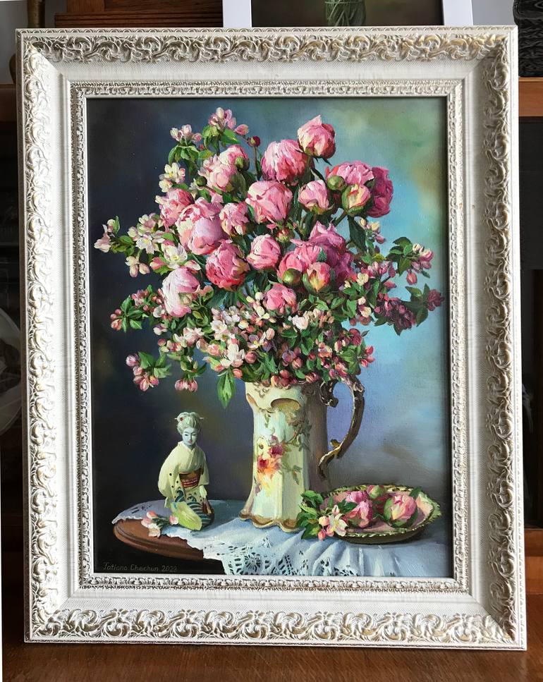 Original Contemporary Still Life Painting by Tatjana Cechun