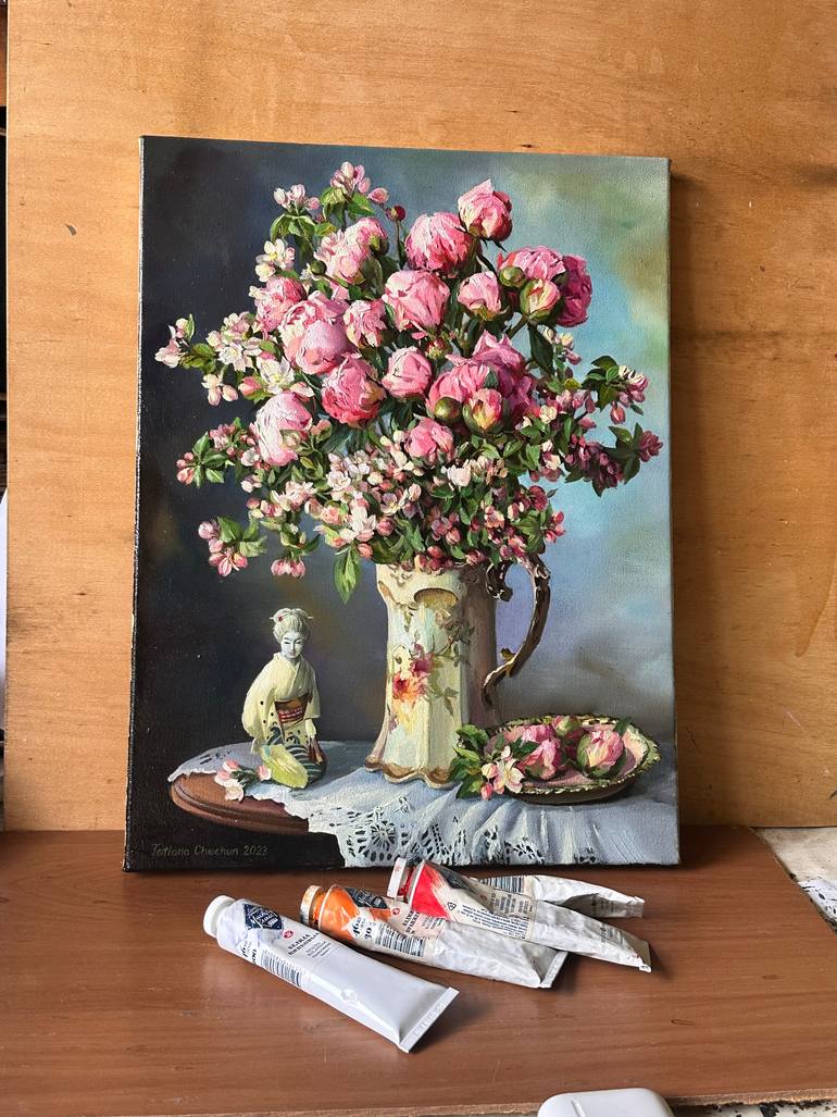 Original Contemporary Still Life Painting by Tatjana Cechun