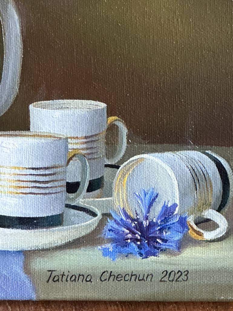 Original Still Life Painting by Tatjana Cechun