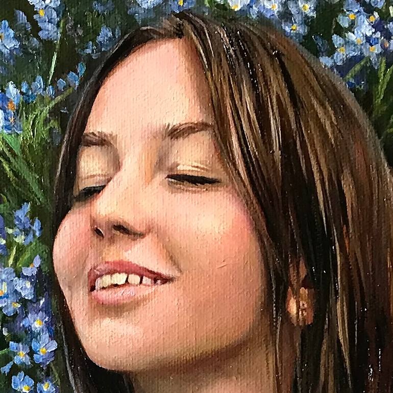 Original Contemporary People Painting by Tatjana Cechun