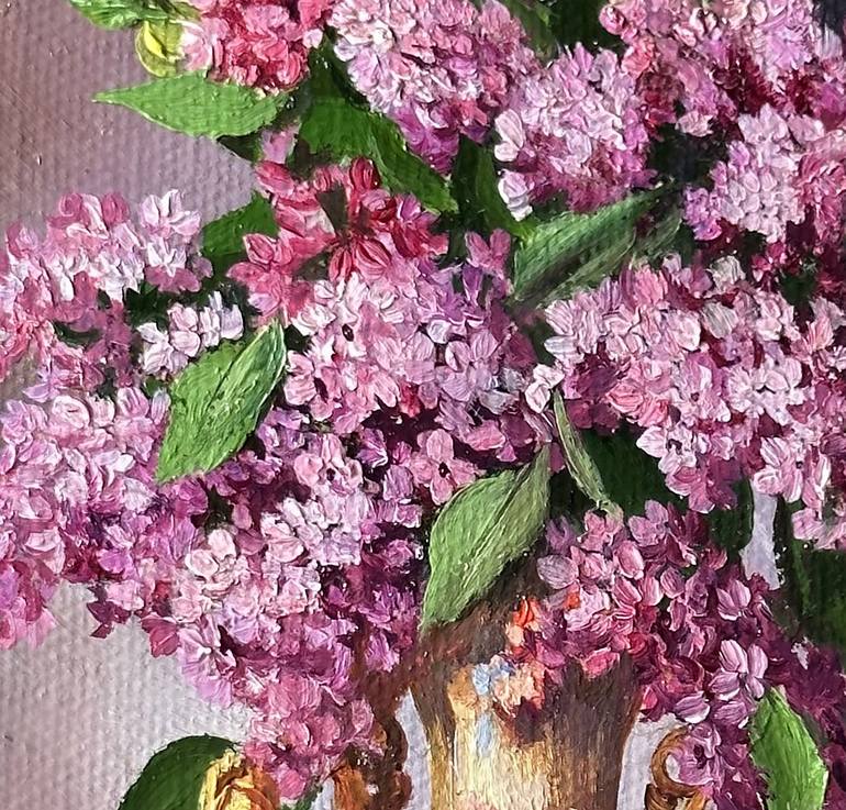 Original Floral Painting by Tatjana Cechun