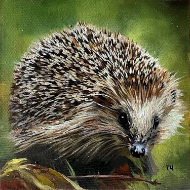 Original Animal Painting by Tatjana Cechun