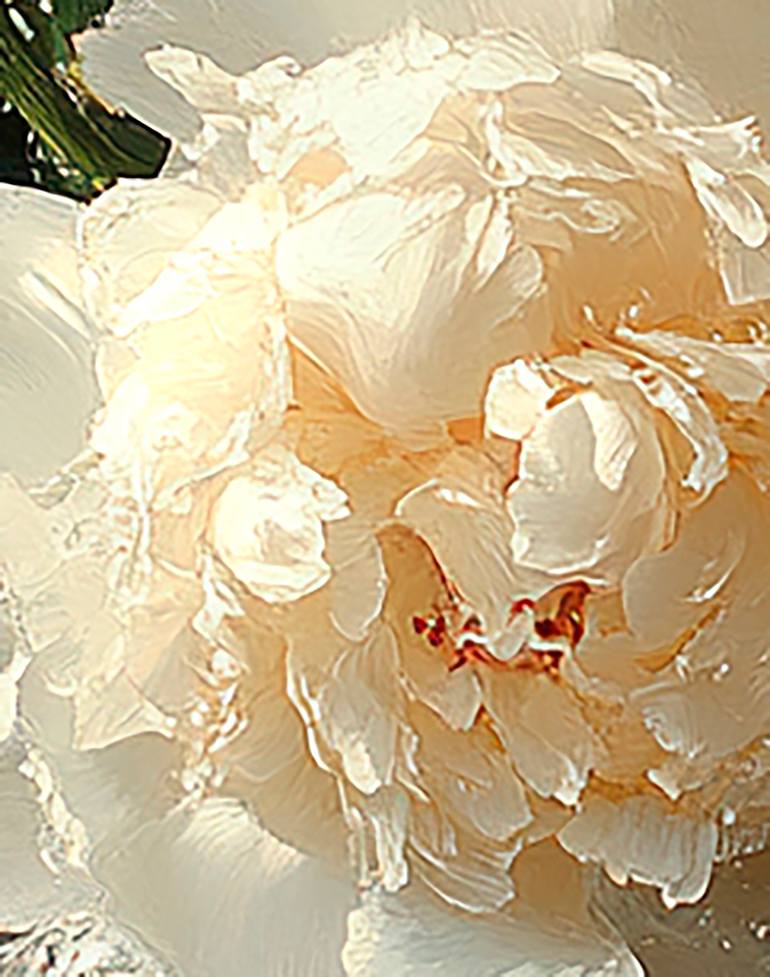 Original Contemporary Floral Painting by Tatjana Cechun
