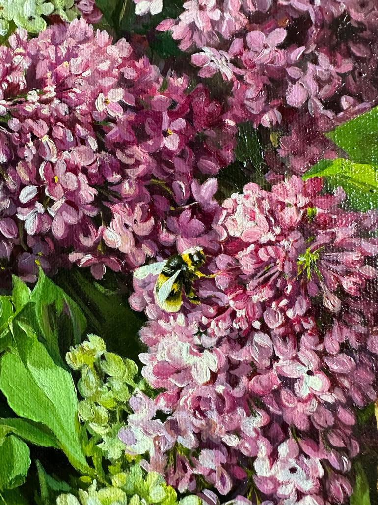 Original Contemporary Floral Painting by Tatjana Cechun