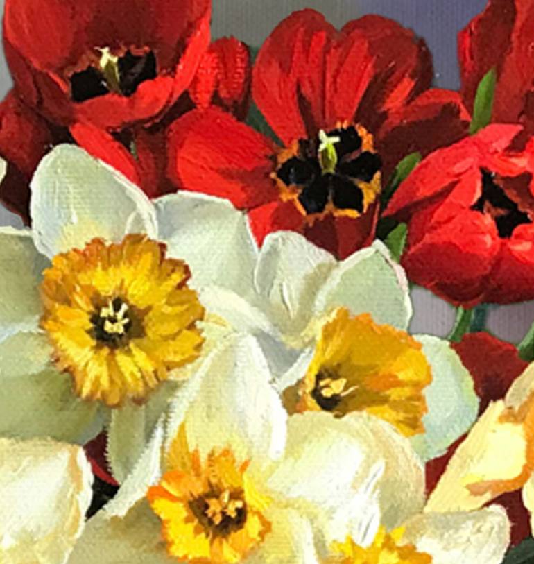 Original Classicism Still Life Mixed Media by Tatjana Cechun