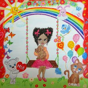 Collection Fairy tale paintings for childrens