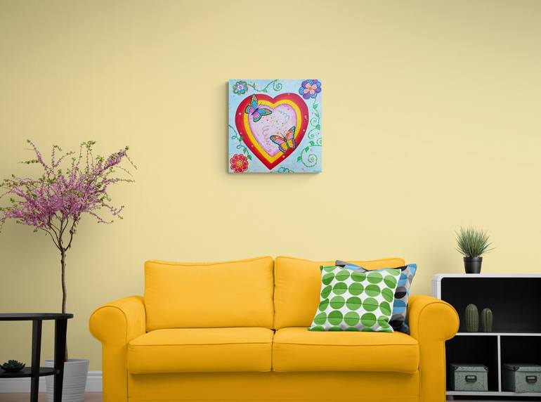 Original Love Painting by Kristina Janekova