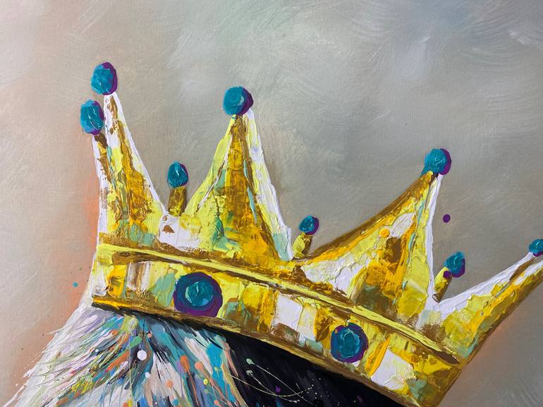 Original Contemporary Animal Painting by Hani Badawi Leo