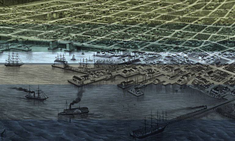 Original Illustration Cities Digital by Craig Snyder