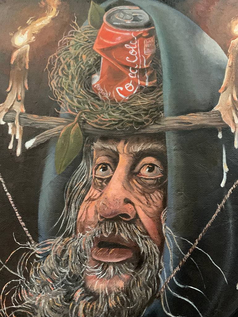 Original Contemporary People Painting by Nonsense Paintings 