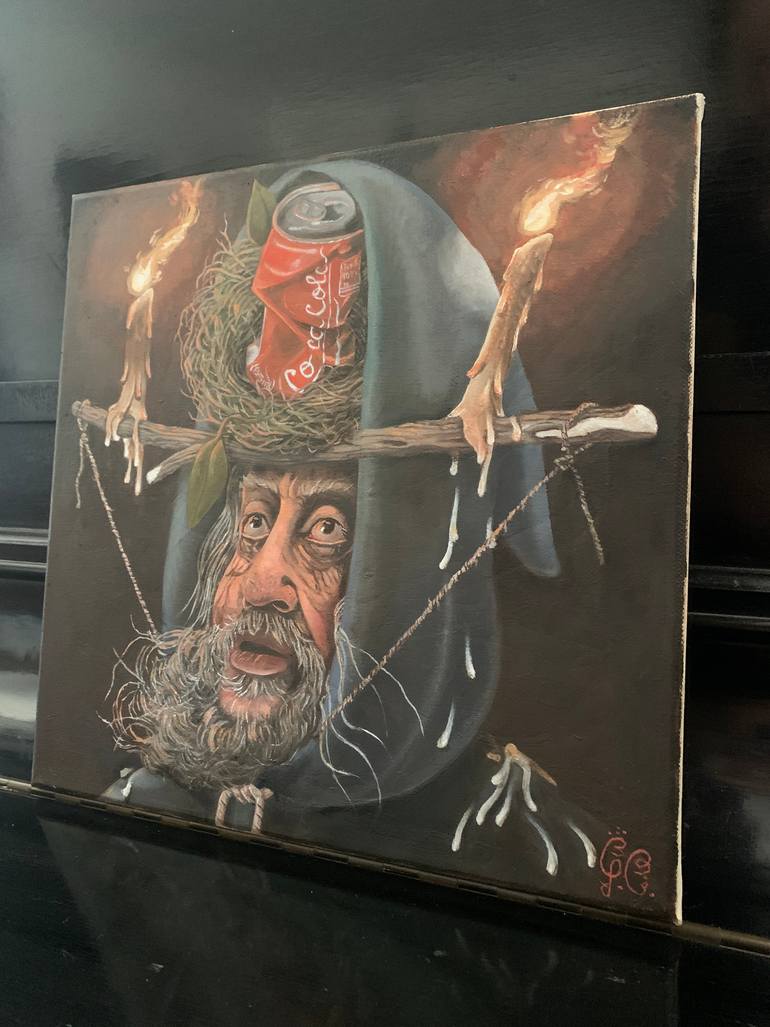 Original Contemporary People Painting by Nonsense Paintings 