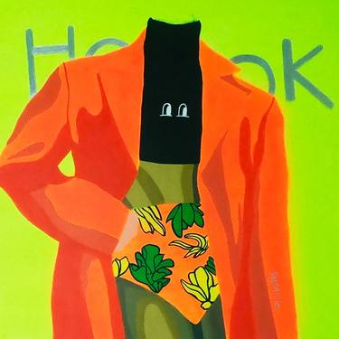 Original Pop Art Fashion Paintings by HEYO KANG