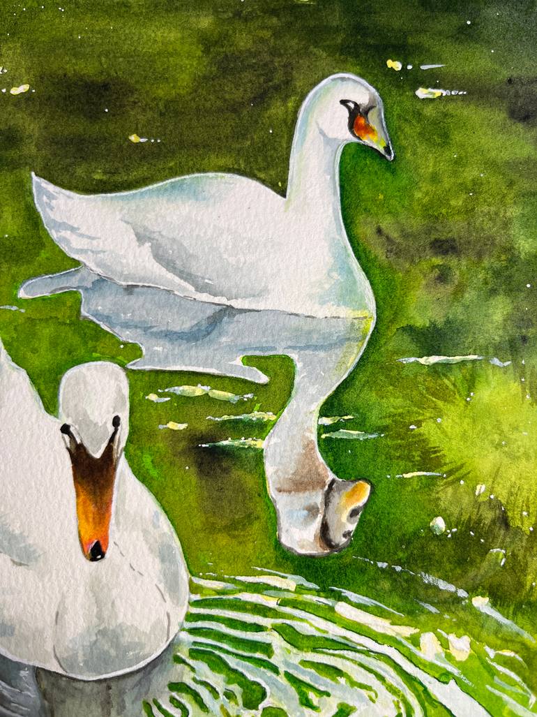 Original Other Water Painting by Srinivas Yc