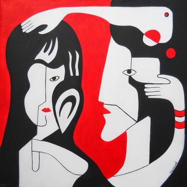 Original Love Paintings by Peter Vamosi