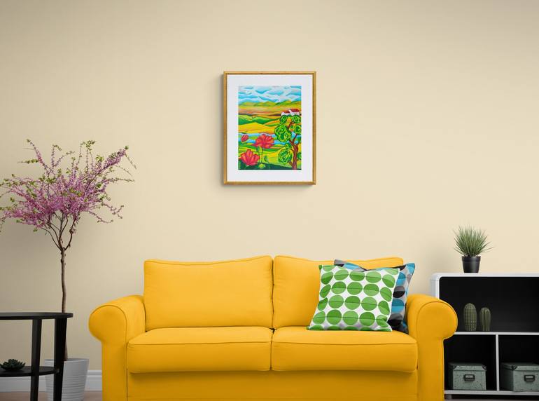 Original Landscape Painting by Peter Vamosi