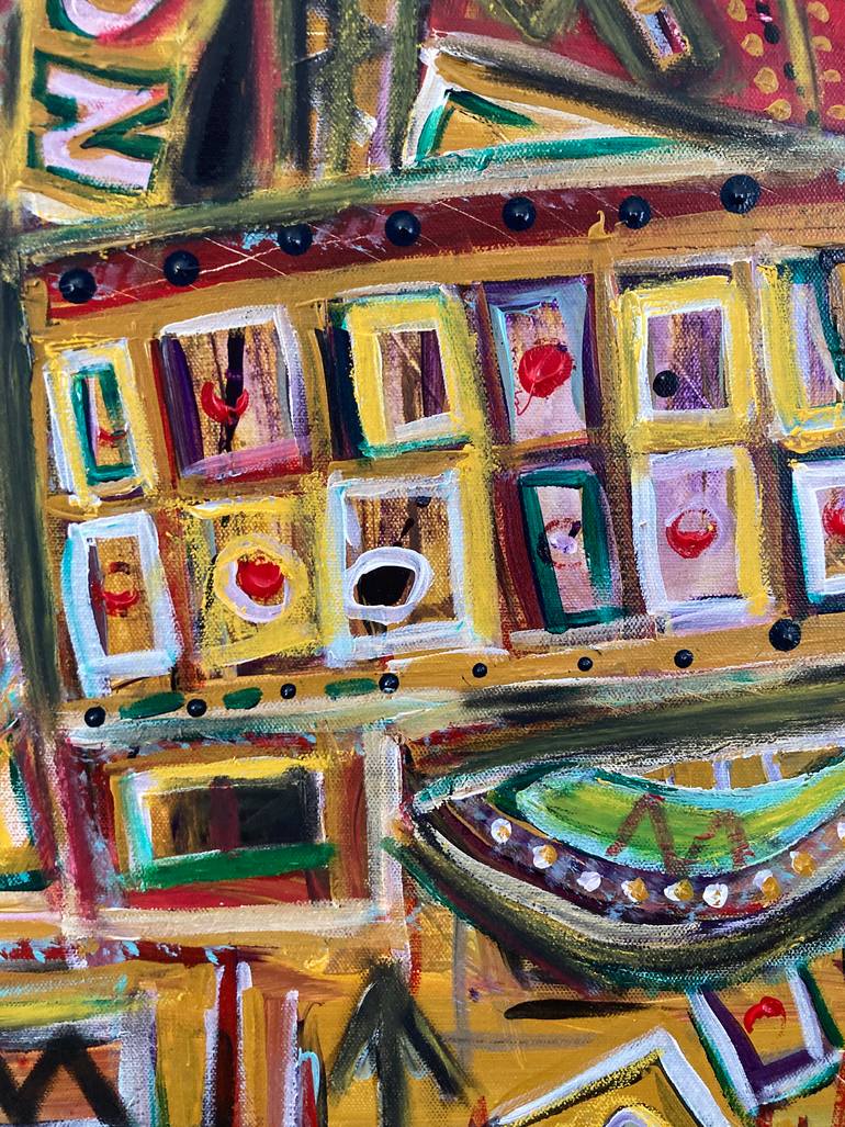 Original Abstract Expressionism Abstract Painting by Aaron Rodriguez