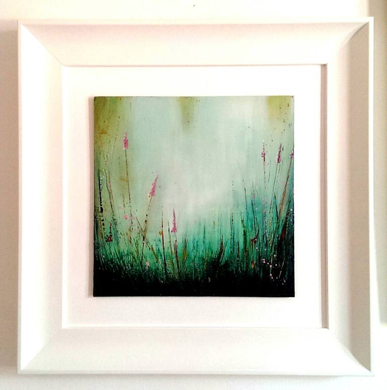 Original Abstract Expressionism Botanic Painting by Tessa Houghton